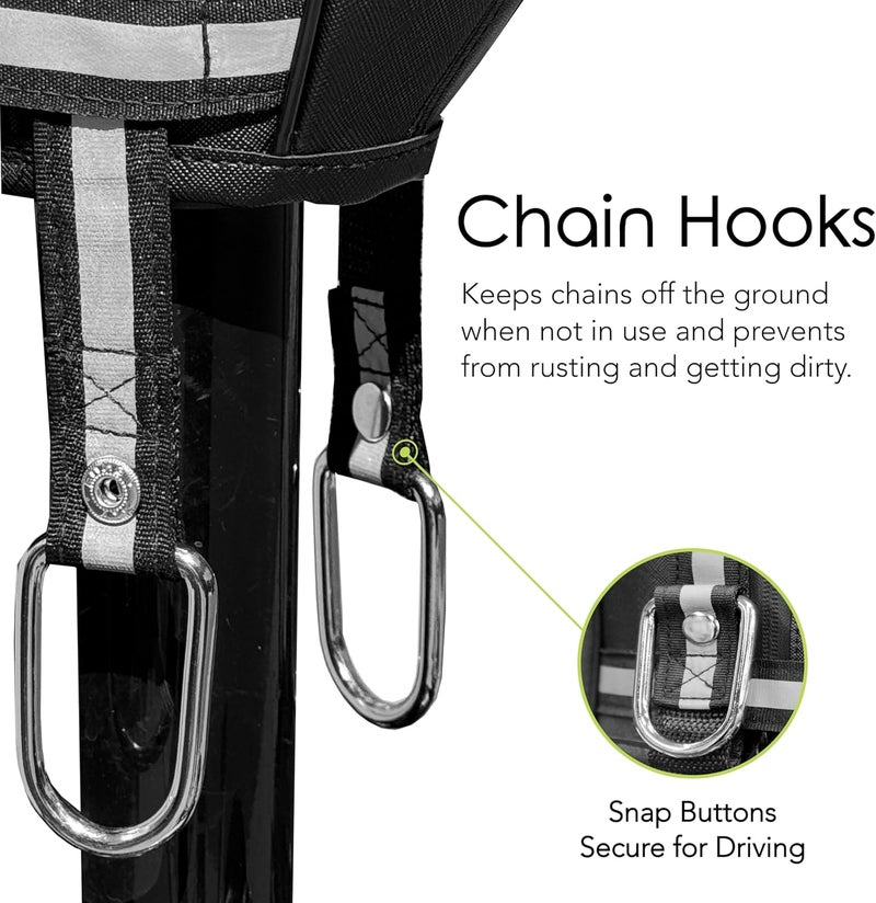 Trailersphere Clever Cover for Smart Jack by Custom Electric Tongue Jack Cover for Trailer, RV, Camper, Chains Holder, Plug Protector, Sun and Waterproof (Smart Jack Cover) - Image 4
